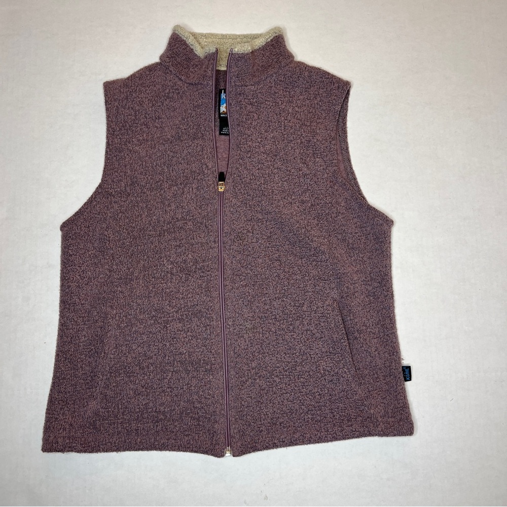 Kuhl Plum Purple Fleece Vest Women’s Medium